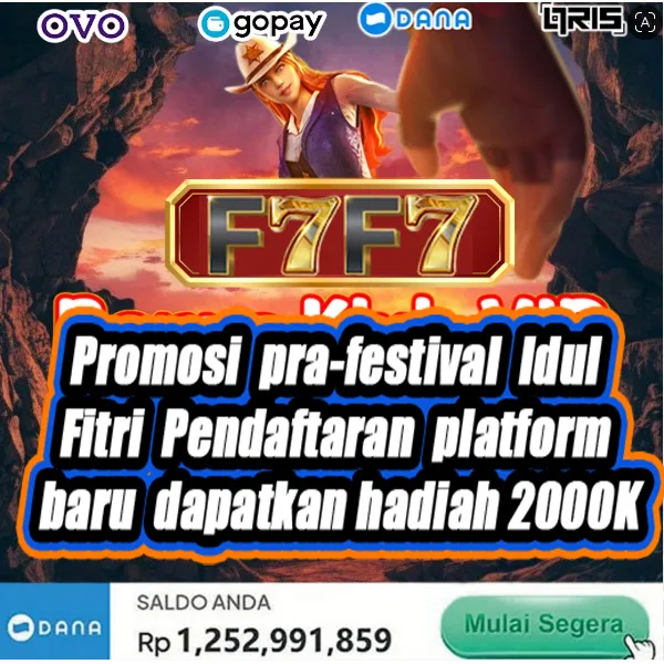 F7F7 Bonus Member Baru 100%